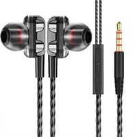Diaper Wired 3.5mm Earphone Noise Cancelling Music Headset with Mic Headphones