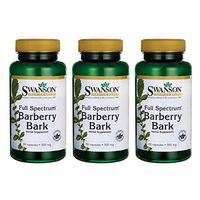 Swanson Full-Spectrum Barberry Bark 500 Milligrams 60 Capsules (3 Pack)