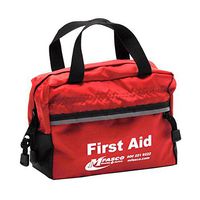 First Aid Bag Small Red with Handles Empty Each