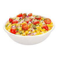 Cold Salad Bowl - PET Plastic Salad Bowl - White - 21 oz - Durable & Recyclable - 200ct Box - Restaurantware