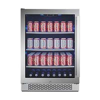 Avallon ABR241SGLH 140 Can Built-In Beverage Cooler - Left Hinge