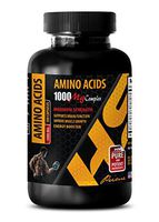 Muscle Mass Formula - Amino ACIDS 1000 mg Complex - Extra Strength - Amino acids Best Seller - 1 Bottle 100 Capsules