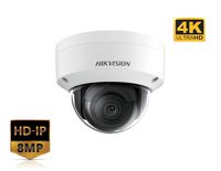 Hikvision DS-2CD2183G0-I 8.0MP 4K UltraHD Exir Dome Camera 2.8mm, IR, IP67 Weatherproof