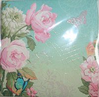 Carol Wilson Fine Arts Inc Memo Pad and Pen Set in Enchanted Garden