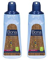 Bona Hardwood Floor Cleaner Refillable Cartridge, 34 oz, 2 Pack
