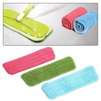 Sala-Tecco - 1pcs Microfiber Mop Head Replacement Mop Head for Water Spray Mop Home Floor Cleaning Tools Accessories Color Random