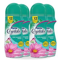 Purex Crystals in-Wash Fragrance and Scent Booster, Fresh Mountain Breeze, 15.5 Ounce, 4 Count