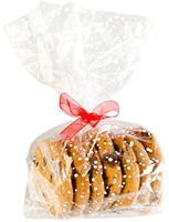 StarPack Premium Treat Bags, Party Favor Bags, Christmas Cookie Bags - Set of 20 (Regular Size)