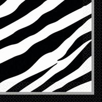 Zebra Beverage Napkin -ECO