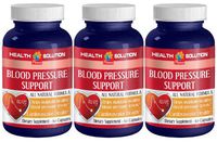 Blood Pressure Factors - Blood Pressure Support 690MG - All Natural Formula - Energy Boost Pills Men - 3 Bottles (180 Capsules)