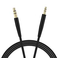 Replacement Audio Cable Cord 4ft Audio Cable Compatible with Bose QuietComfort35 25 QC 35/QC 25/OE 2/OE 2i/AE2/Soundlink/SoundTrue Headphone (Black)