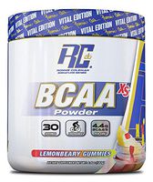 Ronnie Coleman Signature Series BCAA XS 2:1:1 Powder, Lemonbeary Gummies, 6.4 Ounce
