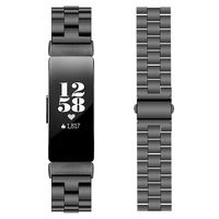 Compatible with Fitbit Inspire HR Bands, Stainless Steel Metal Band Bracelet Replacement Strap for Fitbit Inspire/Fitbit Inspire HR Fitness Tracker Women Men