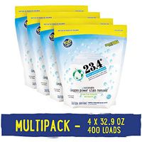 23.4° Life's perfect balance Powdered Oxygen Bleach Unscented Stand Up Bag, 4 Units, 13.2 Lb