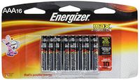 Energizer Max AAA Battery, 1.5 Volt, 16 ct