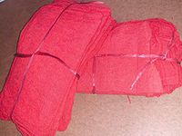 ITC 1000 Red Shop Towels/Mechanics Rags/Shop Rag/Oil Change Rag Grade B