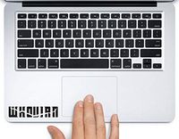 Whovian Crack in The Wall Doctor Who Printed Trackpad Clear Vinyl Decal Sticker Compatible with Apple MacBook Pro Air 11" 12" 13" 15" All Years Laptop Keyboard (13" MacBook Air)