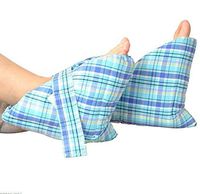 Effortsmy Medical Heel Cushions, Heel Protectors, Heel Protecti,Wheelchair Elderly Ankle Protective Case, 1 Pair, Blue