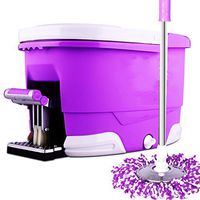 mop Complete cleaning system Mop head + 360° rotating mop bucket Save time and effort Rotary mop
