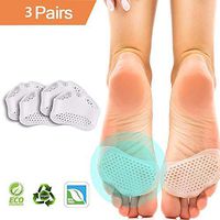 Y-only Metatarsal Pads Forefoot Pads for Heels Breathable Ball of Foot Cushions Ventilated Gel Pads Pads Foot Pain Relief Men and Women3pairs