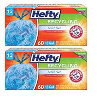 Trash Bags for The Recycling Bin - Blue, 13 Gallon, 120 Count