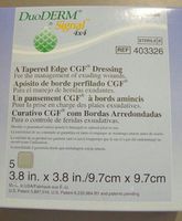 DuoDERM Signal 4" x 4" Pack: 5