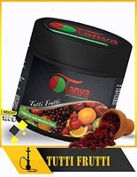 Tanya Herbal 100% Nicotine and Tobacco Free Shisha Hookah Flavors 100G Cups (Tutti Frutti)