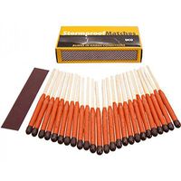 UCO Stormproof Matches, Waterproof and Windproof with 15 Second Burn Time - 25 Matches 2 PACK