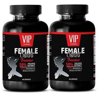 Female Enhancement Pills Sexual - Female LIBIDO Booster - Fenugreek Extract Capsules - 2 Bottles 120 Capsules