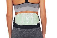 Lower Back Ice & Heat Pack | Microwaveable, Freezable and Reusable | Hot/Cold Therapy Gel Bead Wrap | Ideal for Lower Back & Lumbar Pain Relief, Swelling, Soreness & Sports Injuries