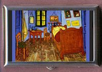Vincent Van Gogh Bedroom at Arles Art Decorative Pill Box