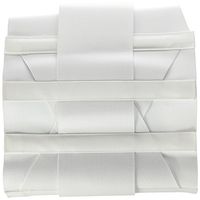 Bilt-Rite Mastex Health 10 Inch Criss-Cross Support with Straps, White, X-Small