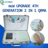 JYtop 2019 New 4TH Generation Quantum Magnetic Resonance Body Analyzer QRMA English