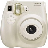 Fujifilm Instax Mini 7S Instant Camera Product Bundles | Film Pack Options | Renewed (White)