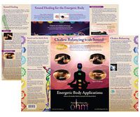 Ohm Therapeutics Chakra Balancing with Sound Chart - Learn to Use Ohm Tuning Forks to Balance & Harmonize The Energetic Body, Biofield and Chakras