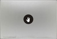 Star Trek Hand - Sticker Decal MacBook, Air, Pro All Models.