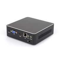 Chatreey Mini Desktop PC intel 6Gen i3 6100U with Metal Case Support Windows 10/Ubuntu/Linux System Metal Case,6USB,VGA,HDMI,LAN