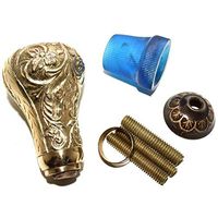 Nautical World Walking Cane Stick Vintage Style Solid Brass Designer Handle Victorian Cane Gift