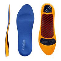 Rx Sorbo Sorbothane Ultra Orthotic Arch Insoles, Female 12 / Male -9.5 - 10.5