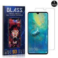 Bear Village Screen Protector for Huawei Mate 20, Scratch Resistant 9H Hardness, Ultra Thin Tempered Glass Screen Protector Film for Huawei Mate 20, 1 Pack