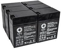 SPS Brand 6V 14 Ah Terminal T1T2 Replacement Battery for Sonnenschein A206/12G (6 Pack)