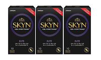 LifeStyles SKYN Elite Condoms, 3 Boxes (10 Condoms)