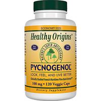 Healthy Origins Pycnogenol (Nature's Super Antioxidant) 100 mg, 120 Count