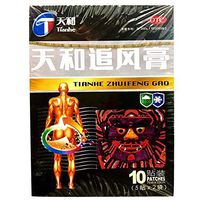 Tianhe Zhuifeng Gao Pain Relieving Plaster - 10 Patches (2.75 x 4 in) Pack