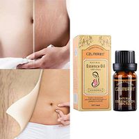 Hunputa 10ml Stretch Marks & Scar Removal Essential Oil for Pregnancy, Remove Wrinkles, Repair Scar Slack Line Abdomen