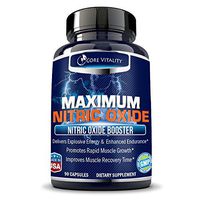 Nitric Oxide Elite Supplement – Powerful Nitric Oxide Booster to Build Muscle & Strength Faster, Bigger Muscle Pumps, Workout Longer and Harder, Increase Stamina, Recovery, 100% Guaranteed