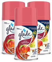 Glade Automatic Spray Air Freshener Refill vGLpI, 3Units (Apple Cinnamon)