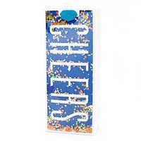 Hallmark Signature Bottle Gift Bag (Cheers Confetti) for Birthdays, Housewarmings, Retirements, New Jobs, Parties and More