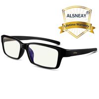 Blue Light Blocking Glasses - Filter UV Eyeglasses, Computer Gaming Phone Reading Glasses Anti Eyestrain Headache Durable Frame with Transparent Lens for Men/Women No Magnification