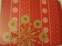 Michaels Blank Note Cards ~ Red, White & Gold